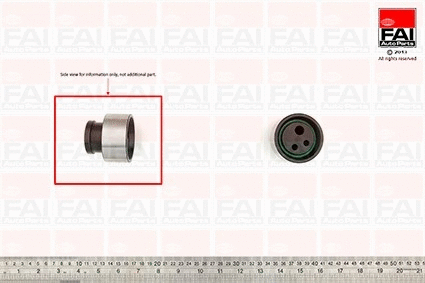 T9412 FAI AUTOPARTS Натяжной ролик, ремень ГРМ (фото 1)