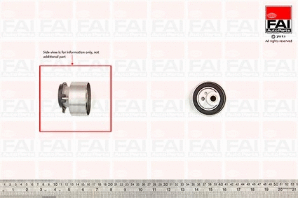 T9470 FAI AUTOPARTS Натяжной ролик, ремень ГРМ (фото 1)