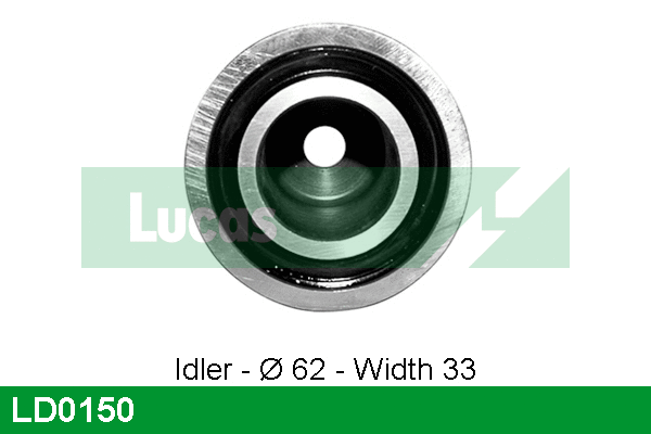LD0150 LUCAS Натяжной ролик, ремень ГРМ (фото 1)
