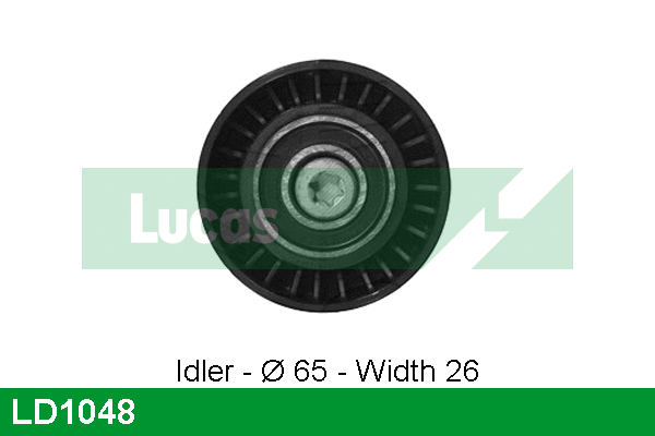 LD1048 LUCAS Натяжной ролик, ремень ГРМ (фото 1)