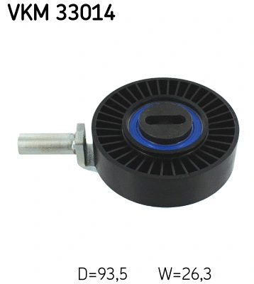 VKM 33014 SKF Натяжной ролик, поликлиновой ремень (фото 1)