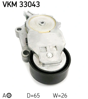 VKM 33043 SKF Натяжной ролик, поликлиновой ремень (фото 2)
