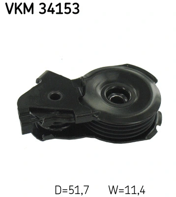 VKM 34153 SKF Натяжной ролик, поликлиновой ремень (фото 1)