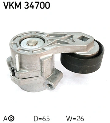 VKM 34700 SKF Натяжной ролик, поликлиновой ремень (фото 2)