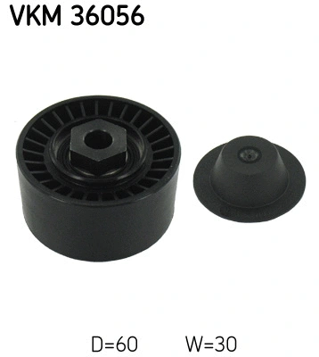 VKM 36056 SKF Натяжной ролик, поликлиновой ремень (фото 1)