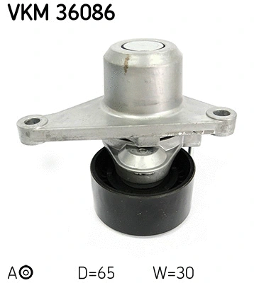 VKM 36086 SKF Натяжной ролик, поликлиновой ремень (фото 2)