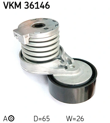 VKM 36146 SKF Натяжной ролик, поликлиновой ремень (фото 2)