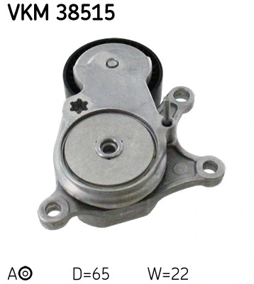 VKM 38515 SKF Натяжной ролик, поликлиновой ремень (фото 1)