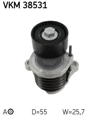 VKM 38531 SKF Натяжной ролик, поликлиновой ремень (фото 1)