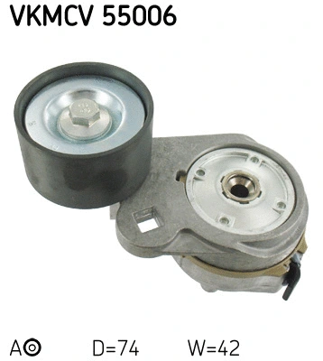VKMCV 55006 SKF Натяжной ролик, поликлиновой ремень (фото 1)