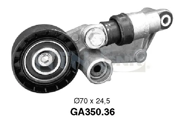 GA350.36 SNR/NTN Натяжной ролик, поликлиновой ремень (фото 1)