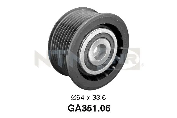 GA351.06 SNR/NTN Натяжной ролик, поликлиновой ремень (фото 1)