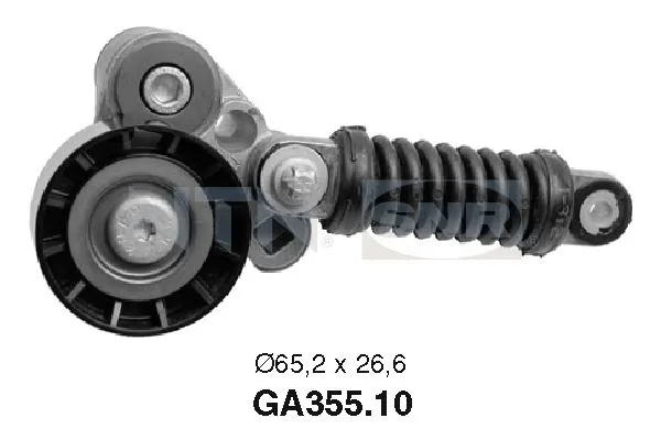 GA355.10 SNR/NTN Натяжной ролик, поликлиновой ремень (фото 1)