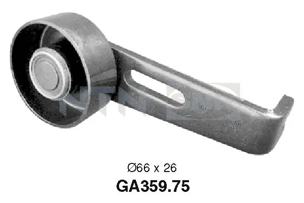 GA359.75 SNR/NTN Натяжной ролик, поликлиновой ремень (фото 1)