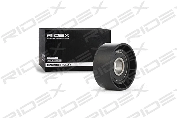 312D0009 RIDEX Натяжной ролик, поликлиновой ремень (фото 1)