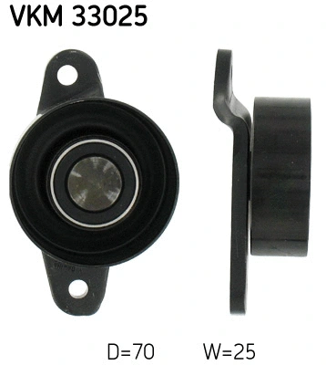 VKM 33025 SKF Паразитный / ведущий ролик, поликлиновой ремень (фото 1)