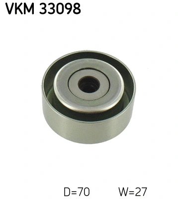 VKM 33098 SKF Паразитный / ведущий ролик, поликлиновой ремень (фото 1)