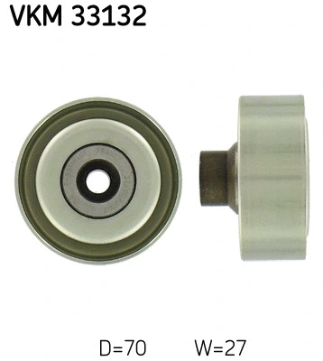 VKM 33132 SKF Паразитный / ведущий ролик, поликлиновой ремень (фото 1)