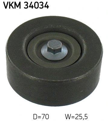 VKM 34034 SKF Паразитный / ведущий ролик, поликлиновой ремень (фото 1)