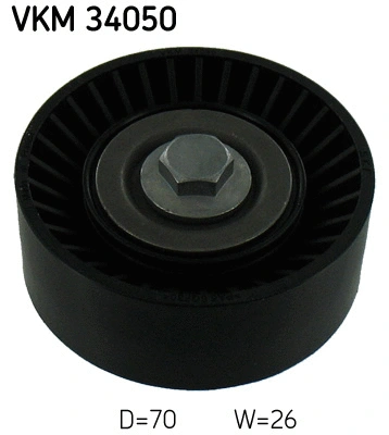 VKM 34050 SKF Паразитный / ведущий ролик, поликлиновой ремень (фото 1)