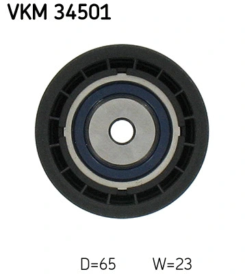 VKM 34501 SKF Паразитный / ведущий ролик, поликлиновой ремень (фото 2)