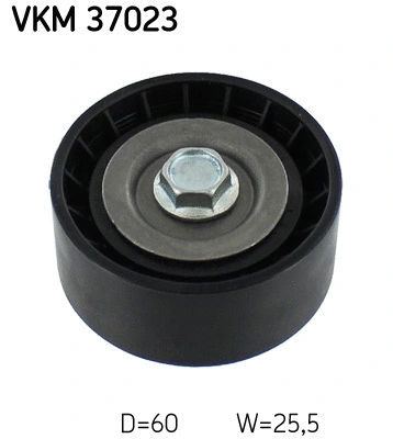 VKM 37023 SKF Паразитный / ведущий ролик, поликлиновой ремень (фото 1)