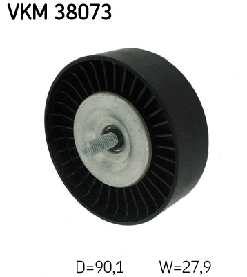VKM 38073 SKF Паразитный / ведущий ролик, поликлиновой ремень (фото 1)