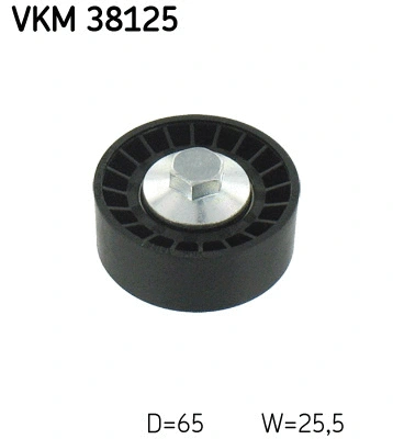 VKM 38125 SKF Паразитный / ведущий ролик, поликлиновой ремень (фото 1)