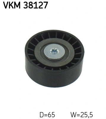 VKM 38127 SKF Паразитный / ведущий ролик, поликлиновой ремень (фото 1)