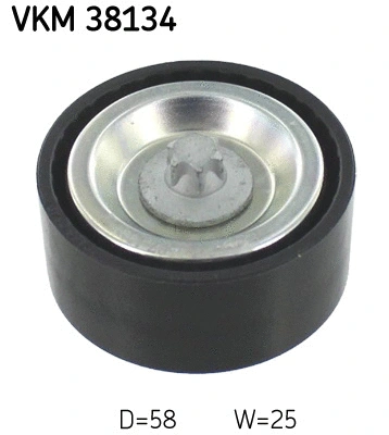 VKM 38134 SKF Паразитный / ведущий ролик, поликлиновой ремень (фото 1)