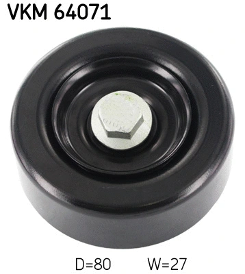 VKM 64071 SKF Паразитный / ведущий ролик, поликлиновой ремень (фото 1)