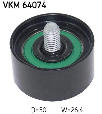 VKM 64074 SKF Паразитный / ведущий ролик, поликлиновой ремень (фото 1)