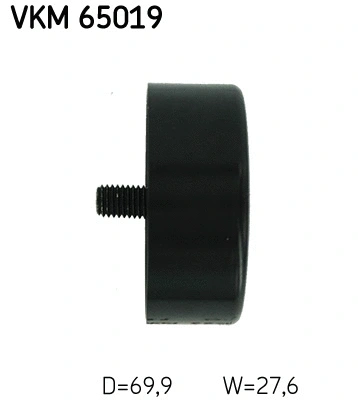 VKM 65019 SKF Паразитный / ведущий ролик, поликлиновой ремень (фото 3)