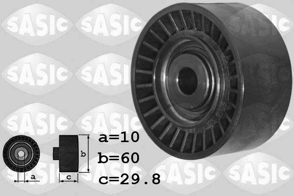 1624063 SASIC Паразитный / ведущий ролик, поликлиновой ремень (фото 1)