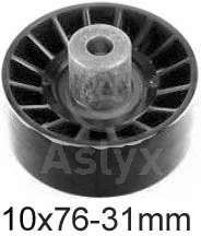 AS-601657 Aslyx Паразитный / ведущий ролик, поликлиновой ремень (фото 1)