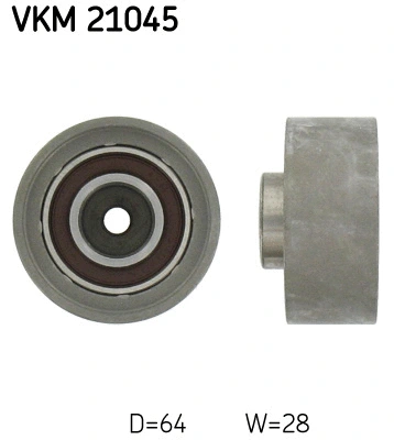 VKM 21045 SKF Паразитный / Ведущий ролик, зубчатый ремень (фото 1)