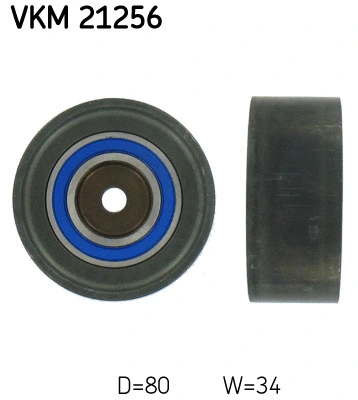 VKM 21256 SKF Паразитный / Ведущий ролик, зубчатый ремень (фото 1)
