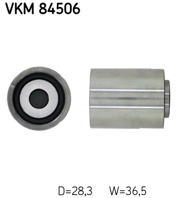 VKM 84506 SKF Паразитный / Ведущий ролик, зубчатый ремень (фото 1)