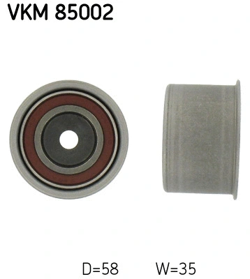VKM 85002 SKF Паразитный / Ведущий ролик, зубчатый ремень (фото 1)
