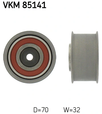 VKM 85141 SKF Паразитный / Ведущий ролик, зубчатый ремень (фото 1)