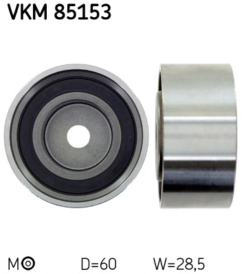 VKM 85153 SKF Паразитный / Ведущий ролик, зубчатый ремень (фото 1)