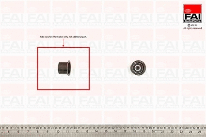 T8806 FAI AUTOPARTS Паразитный / Ведущий ролик, зубчатый ремень (фото 1)