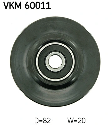 VKM 60011 SKF Паразитный / Ведущий ролик, клиновой ремень (фото 3)