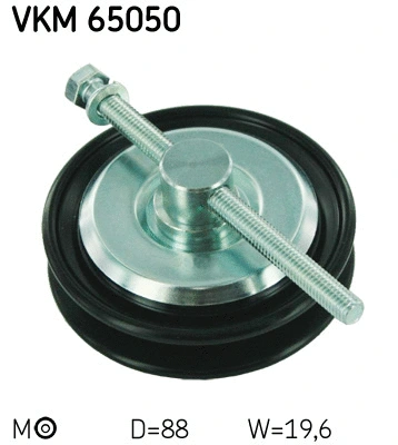 VKM 65050 SKF Натяжной ролик, клиновой ремень (фото 1)