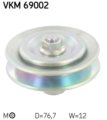 VKM 69002 SKF Натяжной ролик, клиновой ремень (фото 1)