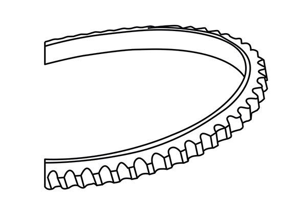 311027 WXQP Клиновой ремень (фото 1)