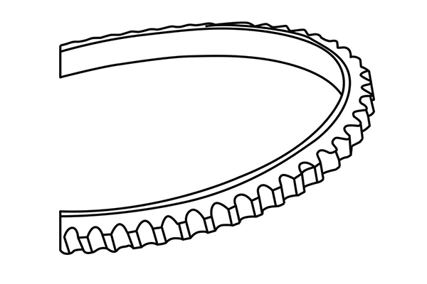 313953 WXQP Клиновой ремень (фото 1)