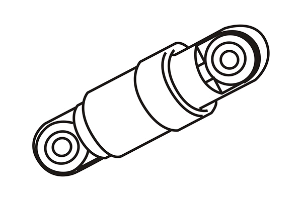 210335 WXQP Амортизатор, поликлиновой ремень (фото 1)