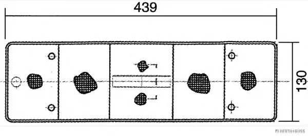 83840700 HERTH+BUSS Задний фонарь (фото 3)