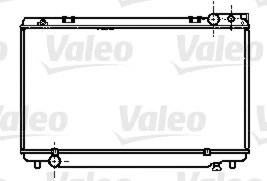734505 VALEO Радиатор, охлаждение двигателя (фото 1)